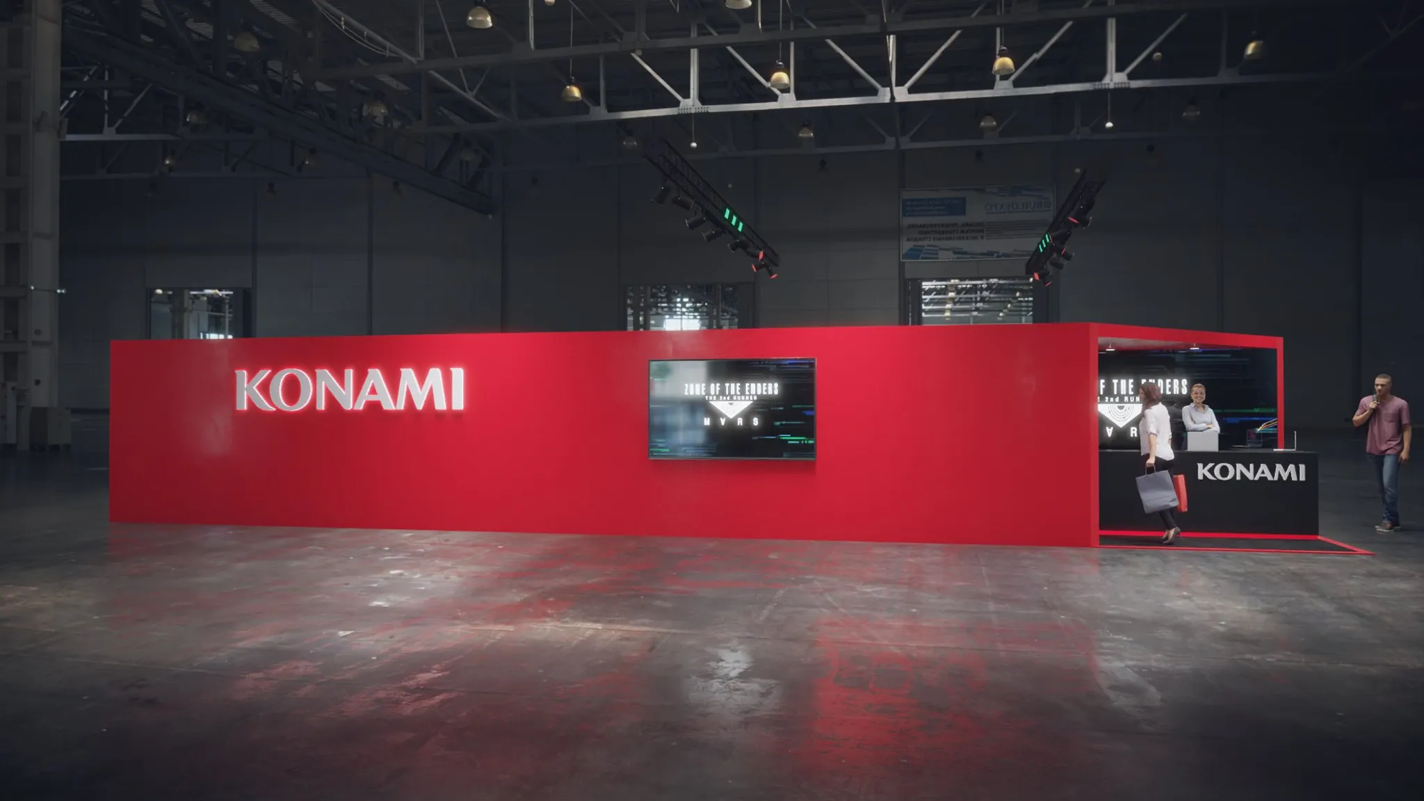 50x50 Île booth design by Reaction Space